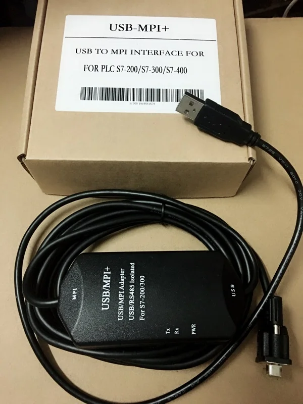 USB-MPI+ Isolated Adapter Programming Cable for Siemens S7-200/300/400 PLC DP/MPI/PPI 6ES7 972-0CB20-0XA0 | Инструменты