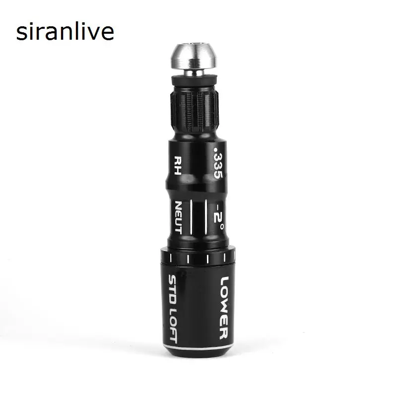 

New Black Tip Size .335 or .350 Golf Shaft Adaptor Sleeve 2 Loft for 2016 TaylorMade M1 M2 Driver and Wood