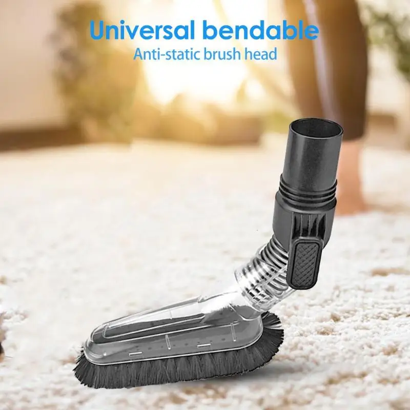Антистатическая щетка мягкая щётка для пылесоса головка для Dyson Dc49 Dc59 Dc62 V6 помогает удалить пыль и аллергены с плоских поверхностей