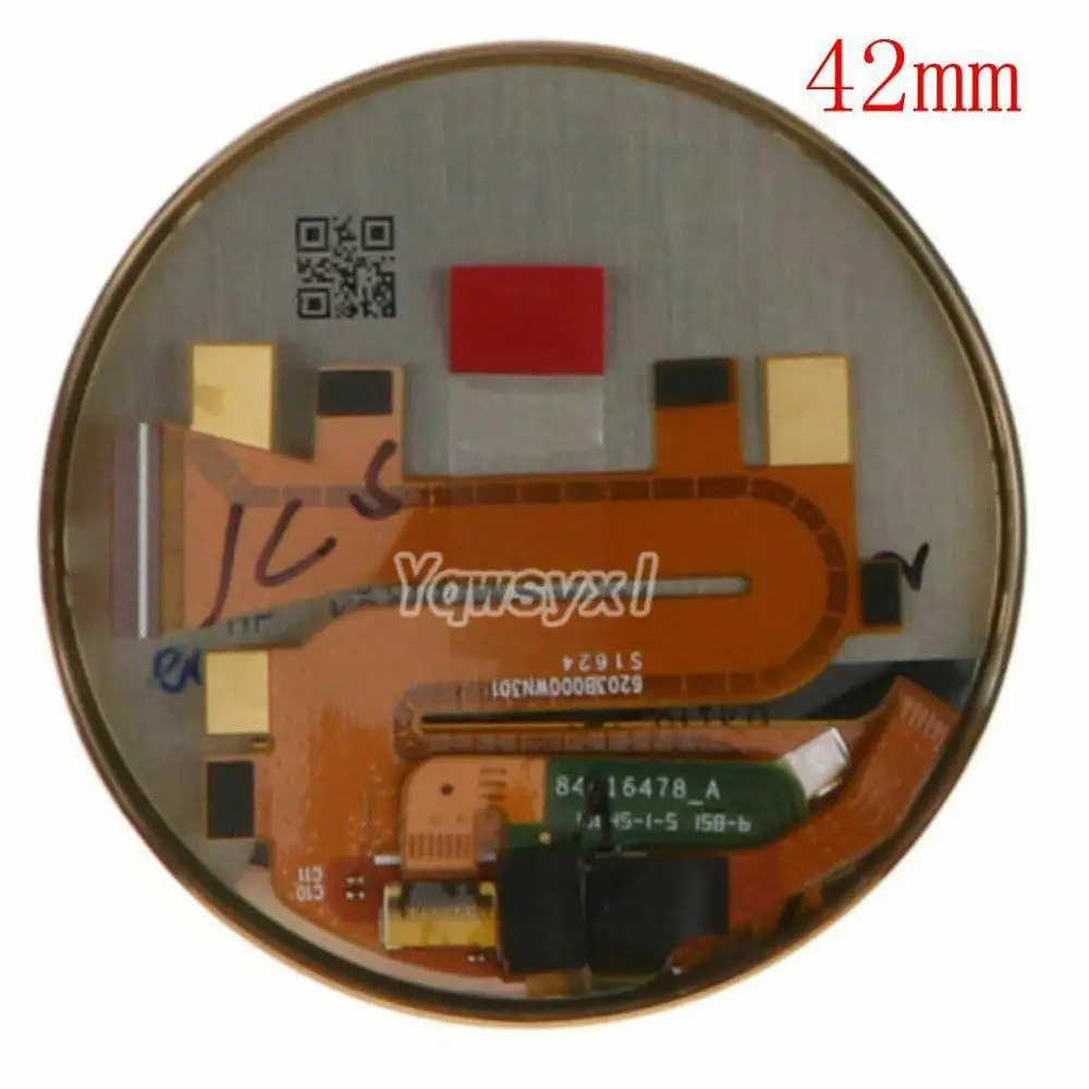 Yqwsyxl для Moto 360 часы 2nd 42 мм 46 мм Сенсорный экран дигитайзер ЖК-дисплей с рамкой Запчасти Замена