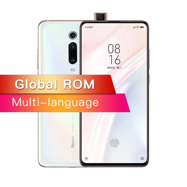 Global ROM White Xiaomi Redmi K20 Pro с глобальной прошивкой, 512 ГБ, 12 Гб, Эксклюзивное Издание, мобильный телефон Snapdragon 855 plus, 4000 мАч, 48мп, тройная камера 6,39'' - Цвет: Global ROM White