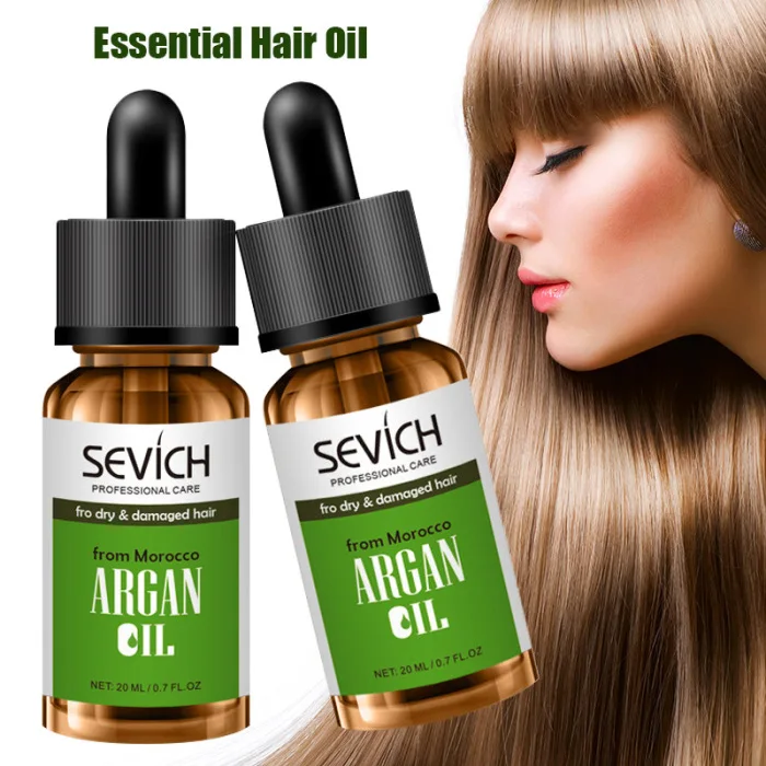 Morocco Argan Oil Pure многофункциональный уход за волосами эфирное масло 20 мл V9-Drop
