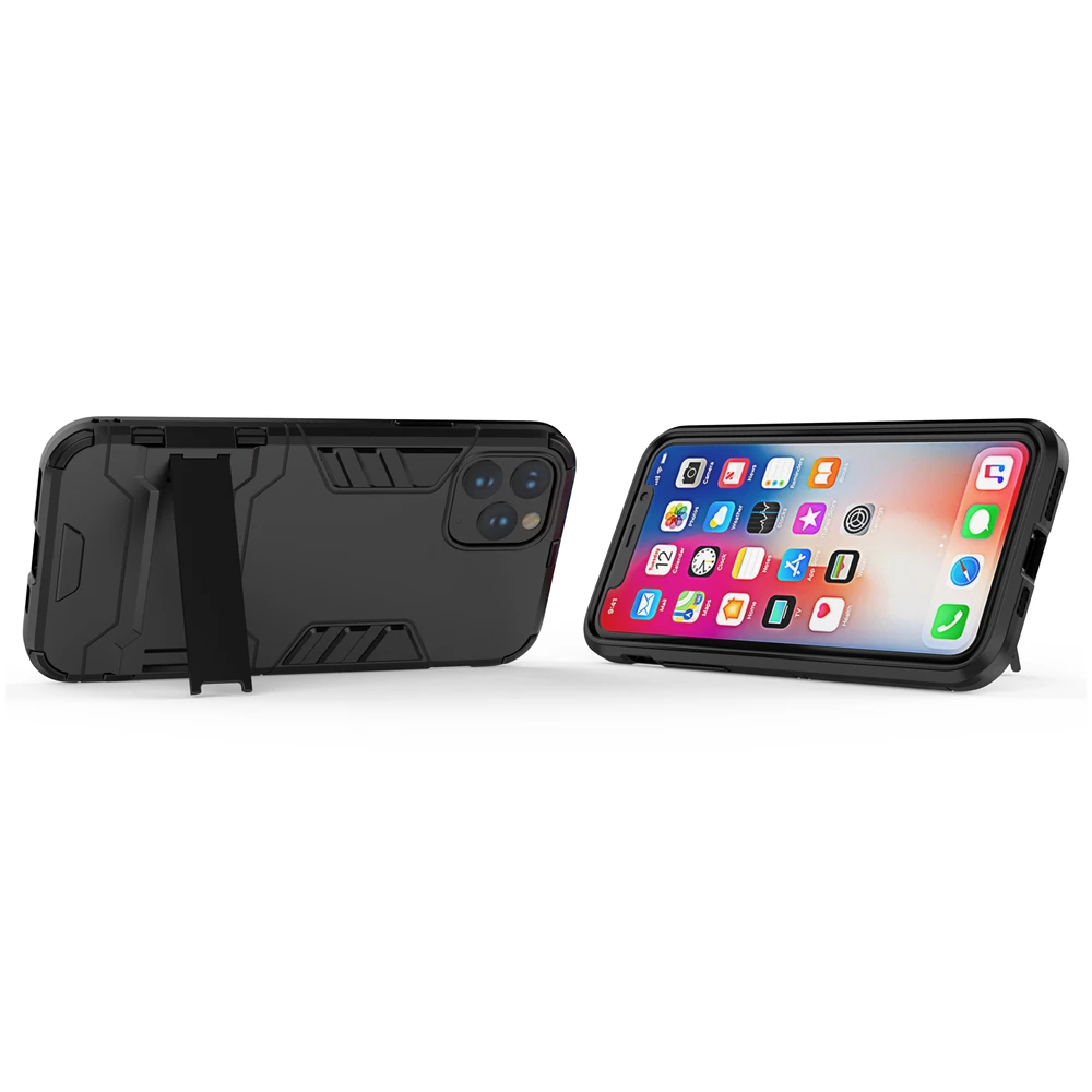 Yuhashi противоударный жесткий чехол-подставка для iPhone 11, защитный чехол-накладка для телефона, чехол-бампер для iPhone 11