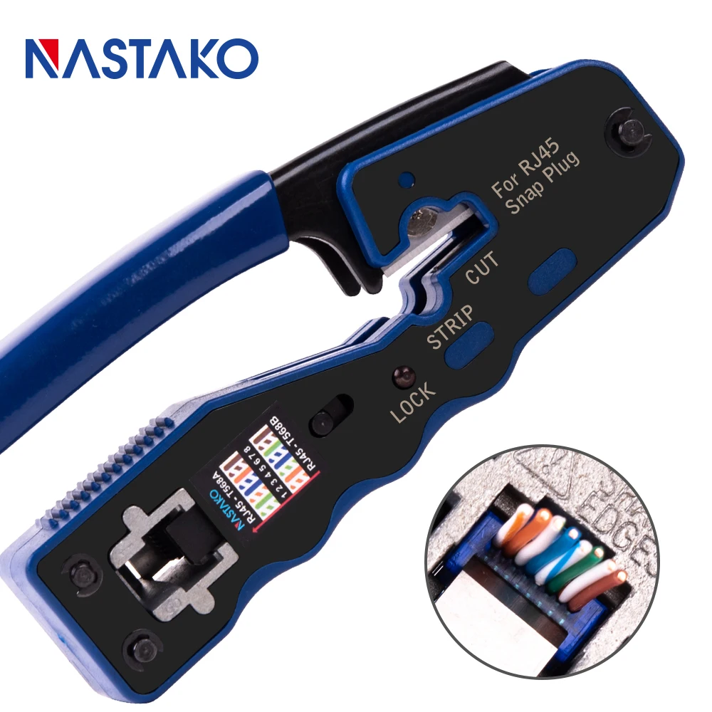 NEW RJ45 tool EZ RJ45 network tool rj45 crimper RJ45 Cable Crimping Tool network crimp tools for RJ45 Cat6 Cat5 Plug rj45 Pliers