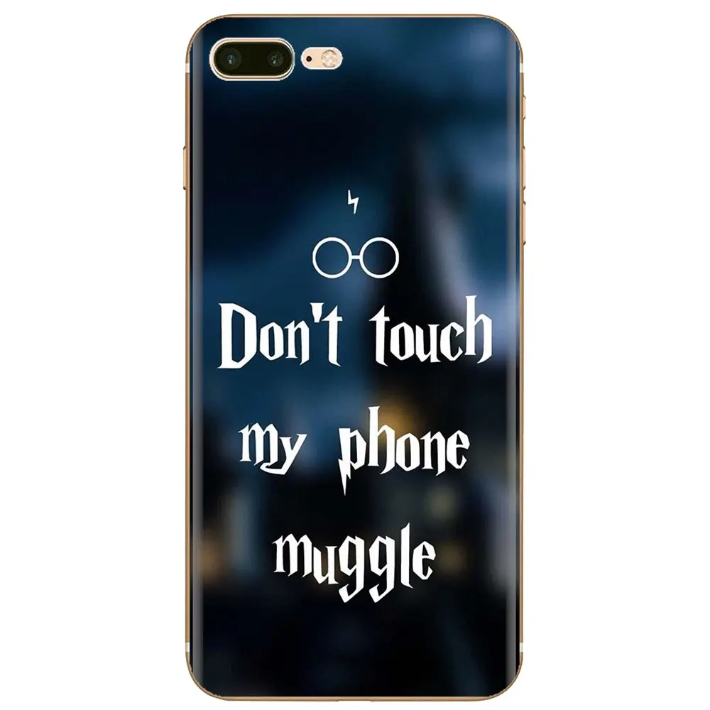 Силиконовый чехол с надписью Don't touch my Phone Для Huawei G7 G8 P7 P8 P9 P10 P20 P30 Lite Mini Pro P Smart 2017
