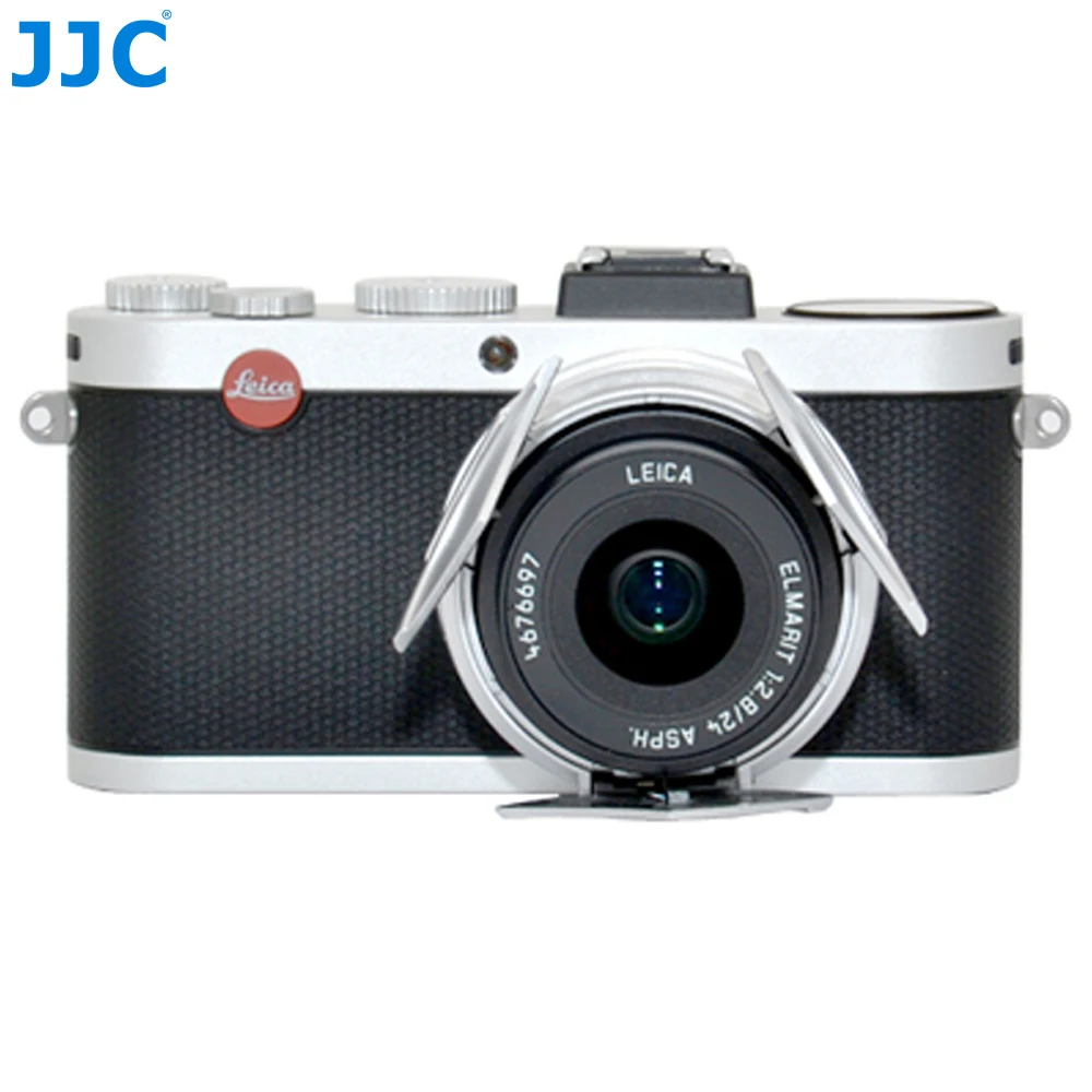 JJC автоматическая крышка объектива для LEICA X1/X2 черный серебристый самоудерживающийся автоматический открытый закрытый протектор