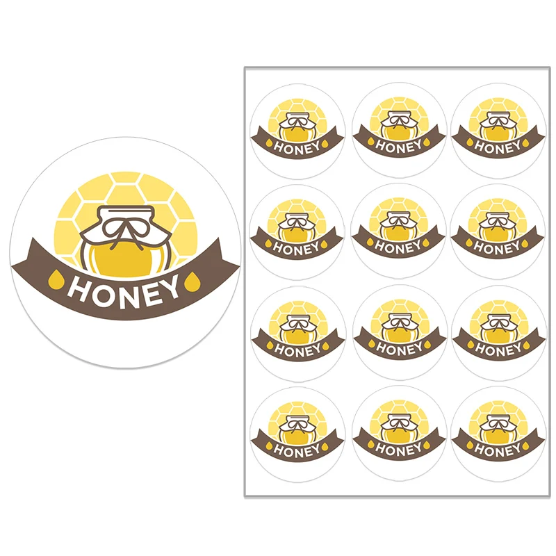 Charming Honey And Bees Sticker Sets