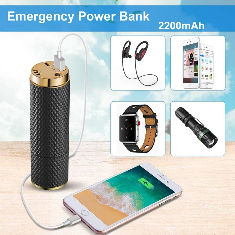 Ручные вентиляторы маленький вентилятор, Usb 2200Mah перезаряжаемая батарея, 8-12H время работы, путешествия/Футбол вентилятор охлаждения для женщин