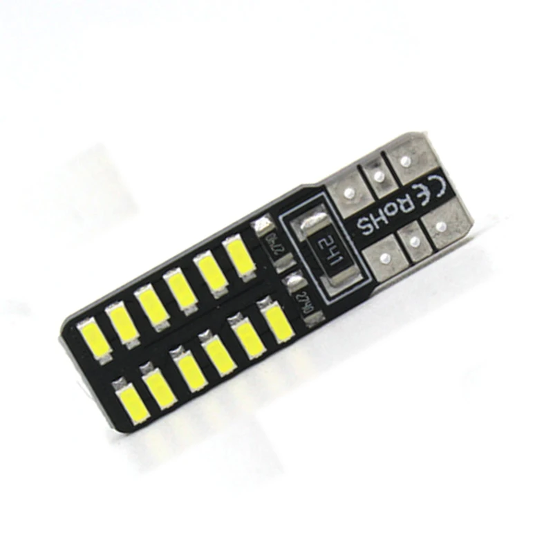 1 шт. T10 W5W 3014 24 светодиодный SMD светодиодный светильник, лампа для автомобиля, автомобильные аксессуары, широкий светильник для чтения, габаритный светильник