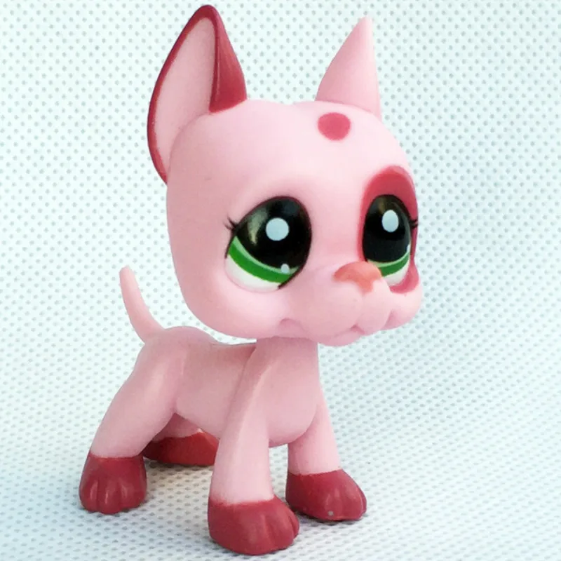 Лпс стоячки кошки игрушки Lps кошка редкие животные pet shop игрушки подставки Собака Такса колли кокер спаниель great dane Хаски старый Рисунок Коллекция - Цвет: 2598