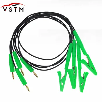 

4pcs/set BDM Frame 4 Probes and 4pcs Connect Cable For KESS KTAG FGTECH BDM100 CMD ECU Programmer For Replacement Needles