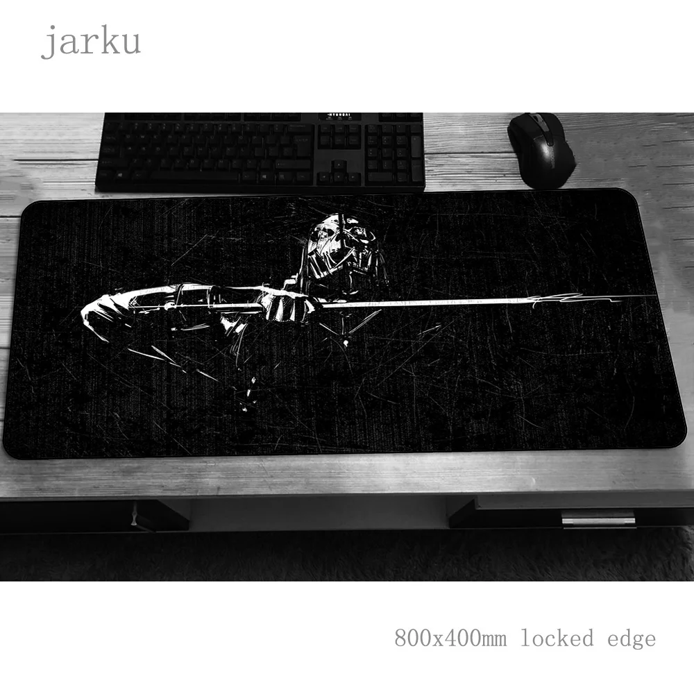 Dishonored Коврик для компьютерной мыши xl коврик для мышь Notbook коврик для компьютерной красочный игровой коврик геймер до 800x400 мм коврик для мыши