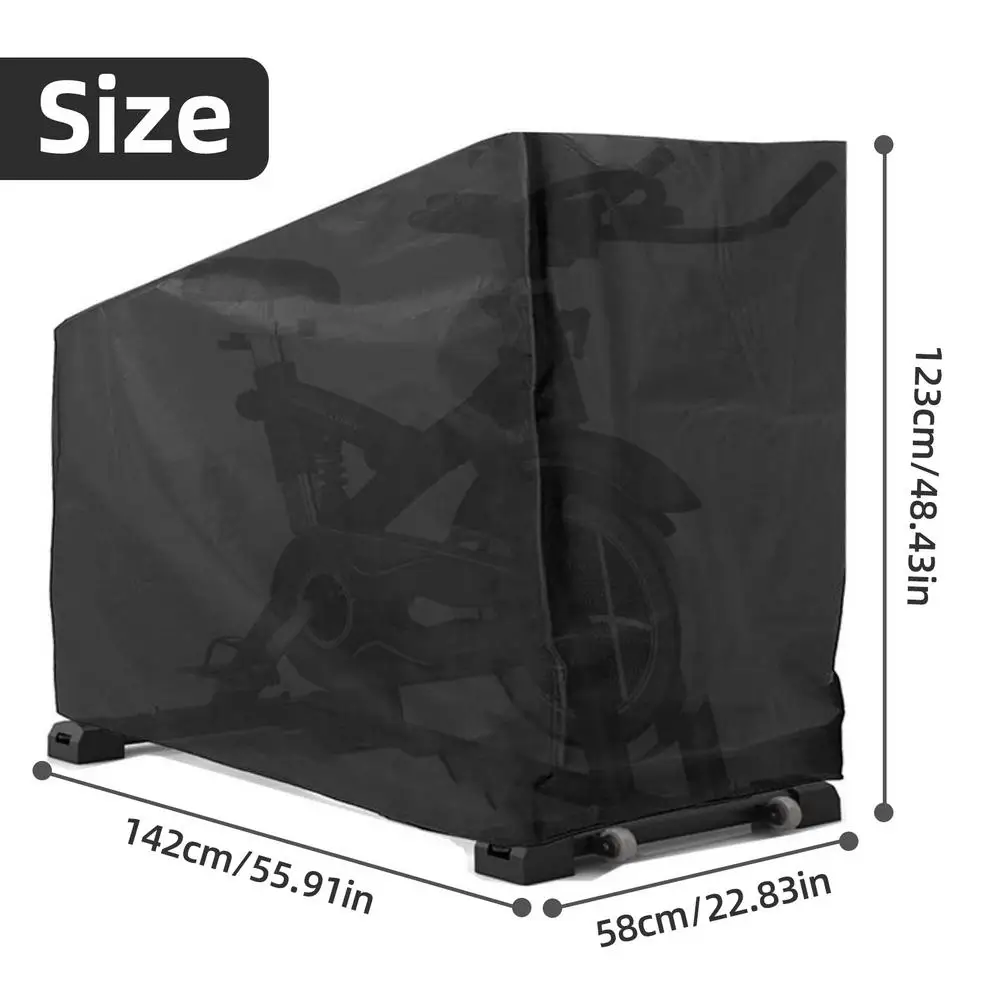 Dustproof Exercise Stationary Bike Covers Protector Outoor Indoor Spinning Bike Protective Cover For Peloton Fitness Equipment