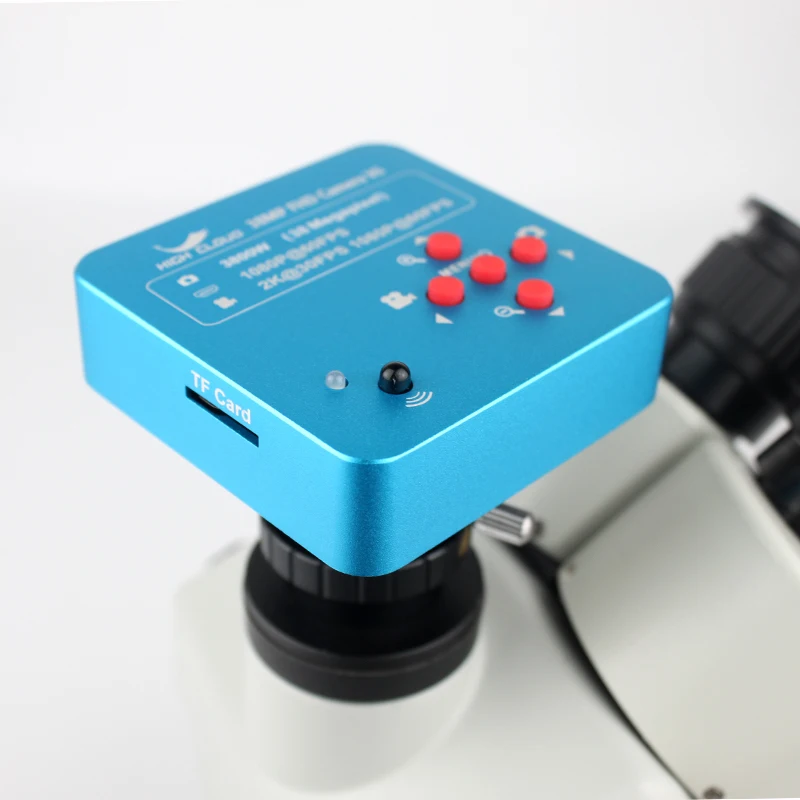 Phone PCB Soldering Repair Lab Industrial 7X 45X Simul-focal Trinocular Stereo Microscope USB Digital 1080P VGA HDMI Camera