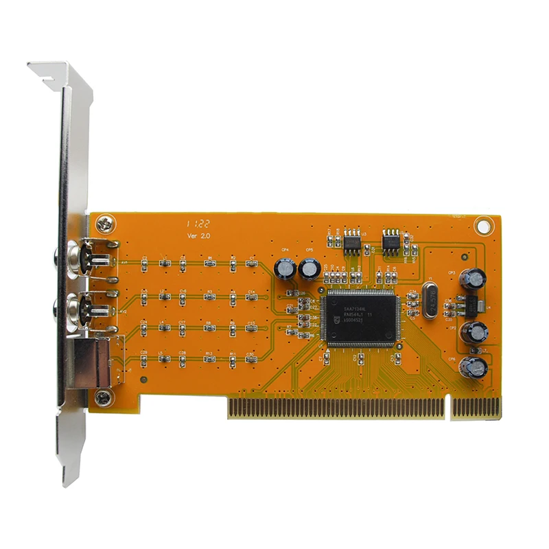 

SDK2500 PCI Image Video Capture Card Medical Imaging Workstation 2 Port AV/S 7134 Chip 720x576 Resolution Support DirectX VFW