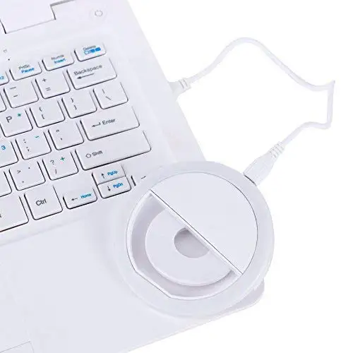 Новинка портативная вспышка для селфи с USB зарядкой светодиодный кольцевой