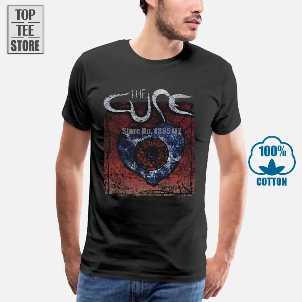 Мужская черная футболка The Cure пятница I In Love Роберт Смит новый заказ Smiths | одежда