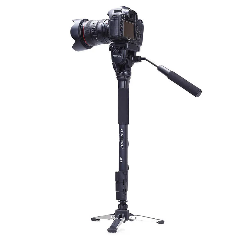 

Yunteng 288 VCT-288 Single-lens Reflex Camera Video Camera Monopod Support Hydraulic Holder Set