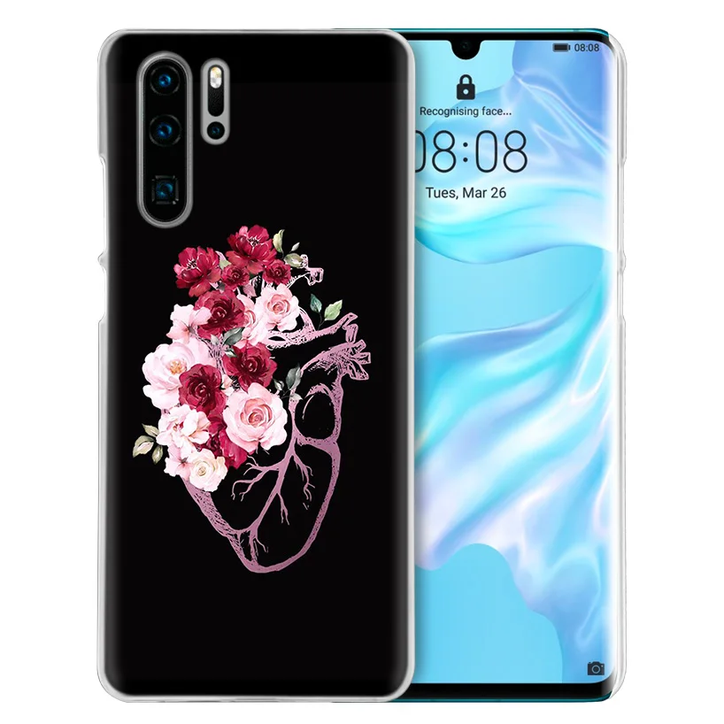 Жесткий Чехол для ПК huawei P30 P20 P10 mate 30 20 10 Nova 5 5i Pro Lite P Smart Z Plus человеческий головной убор