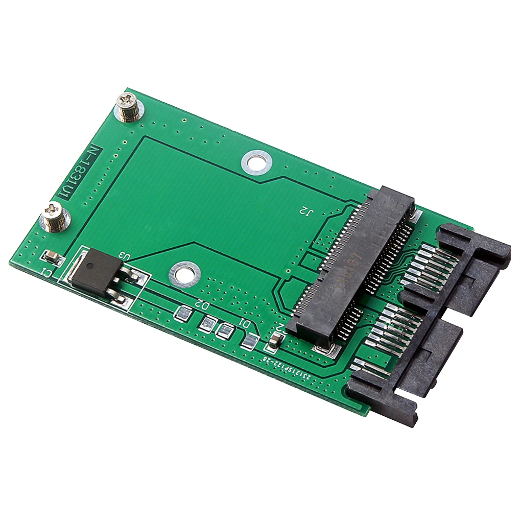mSATA SSD to 1.8 Inches 16pin Micro SATA Adapter Card for Computers PC