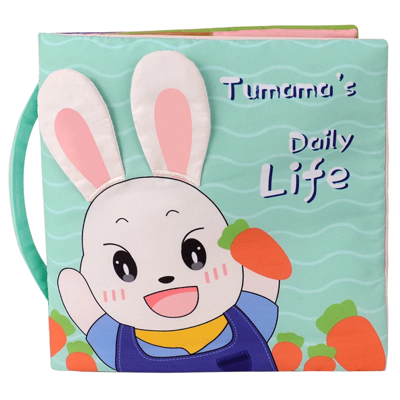 

Four seasons changing children's cloth book