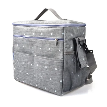 

Baby Stroller Bag Nappy Diaper Mummy Bag Hanging Basket Storage Organizer Baby Travel Feeding Bottle Bag Stroller Accessories