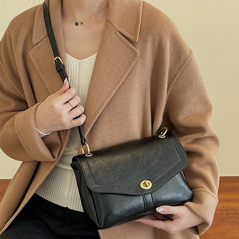 

Designer Pu Leather Crossbody Bags for Women High Quality Ladies Small Handbags Shoulder Bag Fashion Female Travel Messenger Bag