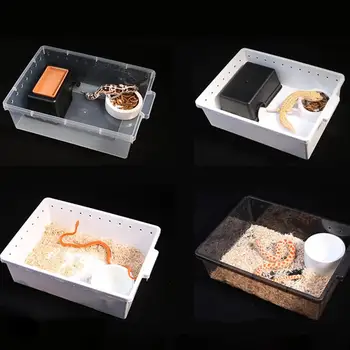 

Drawer Style Breeding Box for Snake Reptile Random Color