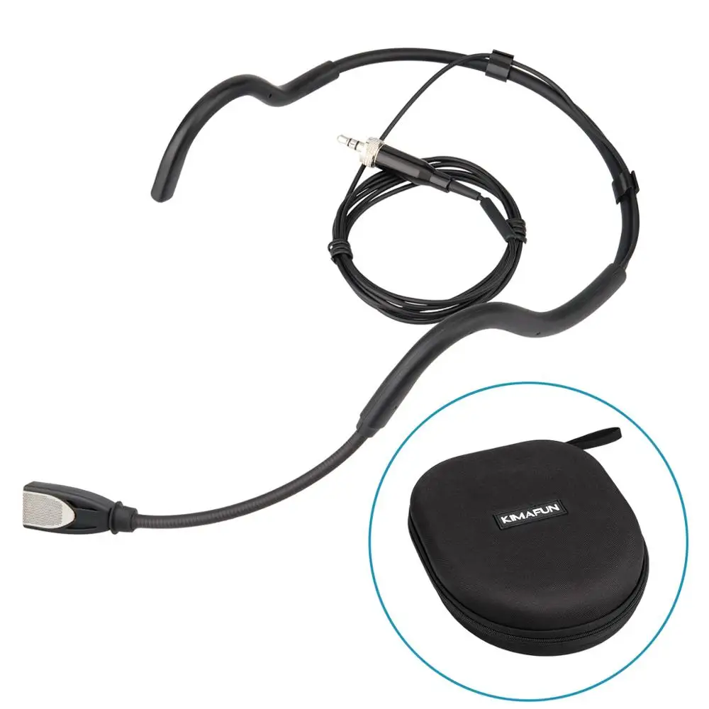 Fone de Ouvido Hospedagem para Computador Kimafun Profissional Unidirecional Condensador Xlr Cantando - Microfone Launchpad Bodypack Km-880 - Image 3