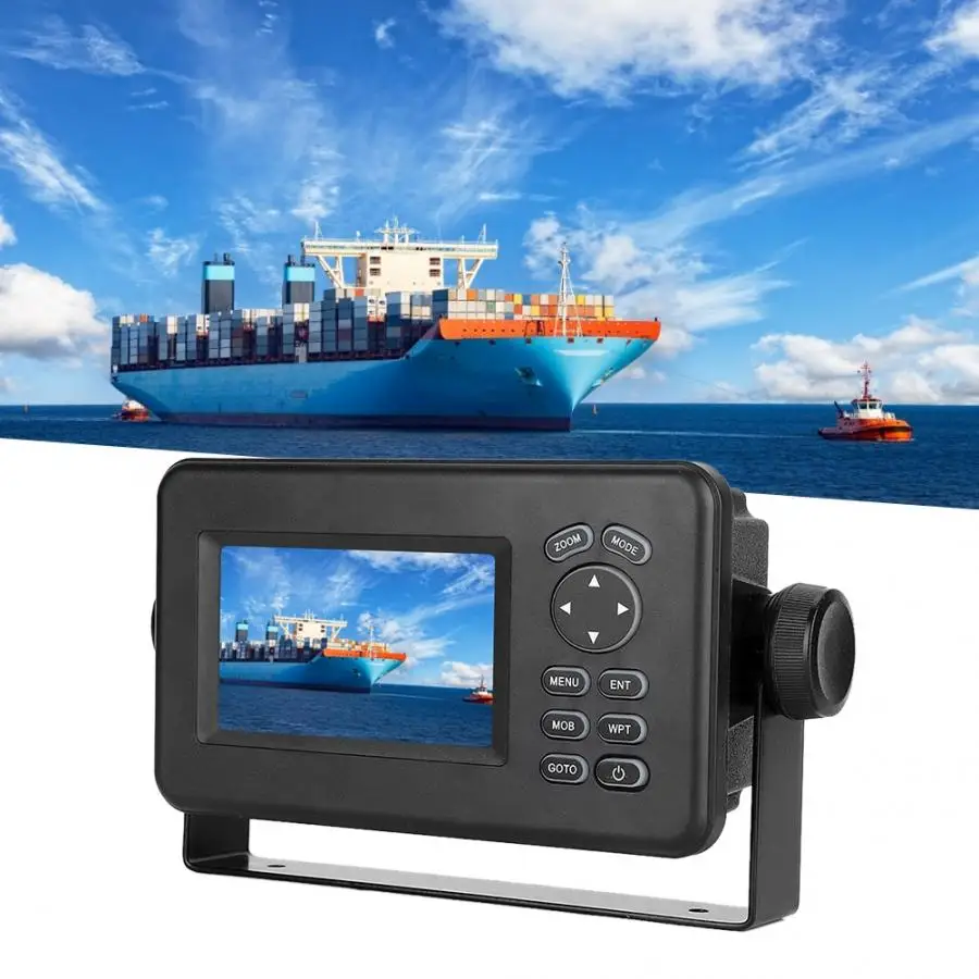 HP-528A 4.3in цветной lcd морской gps-навигатор, навигация локатор сигнализации gps Встроенный класс B AIS транспондер комбо gps