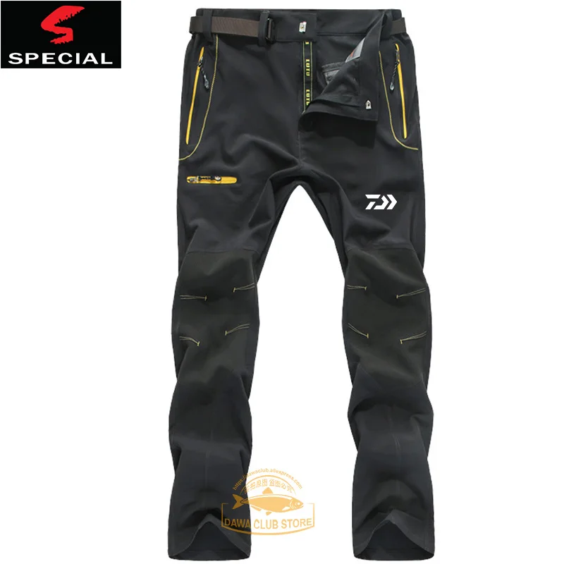 DAIWA Waterproof Fishing Pants Men's Outdoor Sports Riding Pants Winter