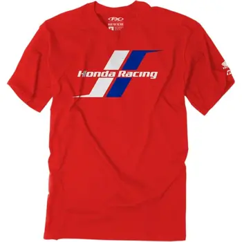 

Factory Effex Honda Stripes Mens Tees Motorcycle Short Sleeve Crew Neck T-Shirts