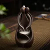"Lovers" Backflow Incense Burner Waterfall Incense Holder, Ceramic Censer, Aromatherapy Ornament Home Decor Valentine's Day Gift 1
