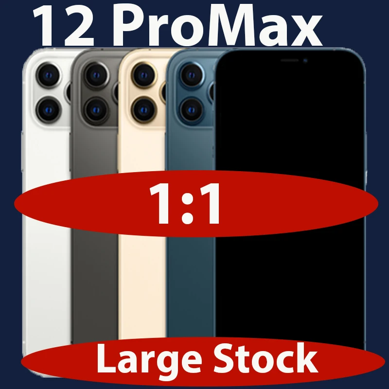 Max Non-working dummy Phone models for iPhone 12 Pro phone Dummy fake 12promax Glass body |
