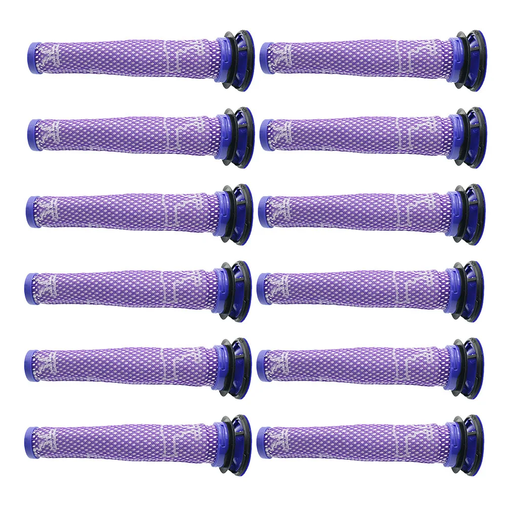 2pcs Vacuum Cleaner Parts Pre Motor Washable Head HEPA Filter for Dyson V6 V7 V8 DC62 DC61 DC58 DC59 DC74 # 965661-01 | Бытовая техника