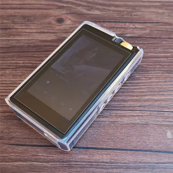 

Soft Clear TPU Protective Cover Replacement Transparent Shell with Screen Tempered Glass for Lotoo Paw Gold Touch