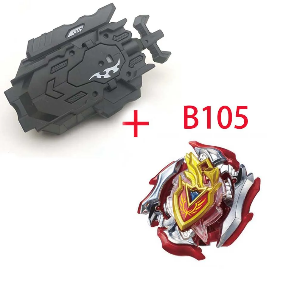 Волчок Beyblade Burst B-129 B122 с пусковым устройством Bayblade Bey Blade металл пластик Fusion 4d Подарочные игрушки для детей - Цвет: B105