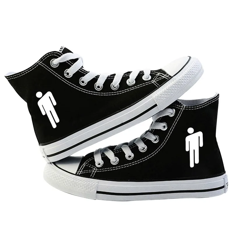 

2020Billie Eilish Periphery Pattern Canvas Shoe Men and Women Fund Ventilation Shoe Casual Shoes