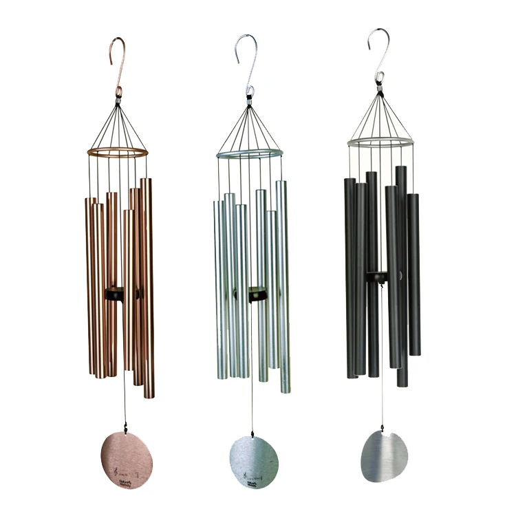 Creative Metal Pipe Meditation Music Outdoor Tieyi Garden Japanese Windbell Home Decoration Hanging