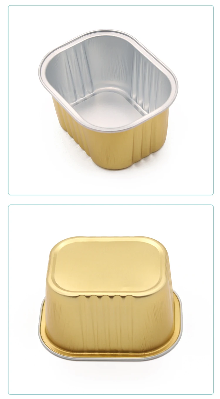 Aluminum Foil Bowl of Environment-Friendly Materials For Melting Hard wax beans / Cooking Foods