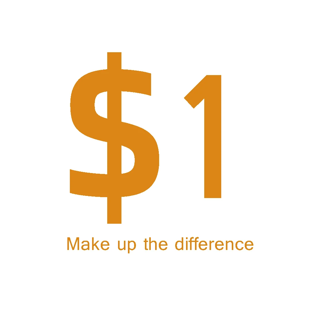 Восполните разницу по специальной ссылке. Пожалуйста свяжитесь с нами перед