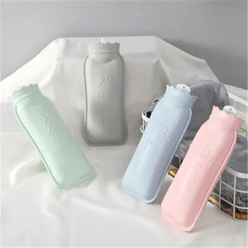 

Candy Color Hand Hot Water Bags Mini Hot Water Bottles Portable Hand Warmer Girls Pocket Hand Feet Hot Water Bags