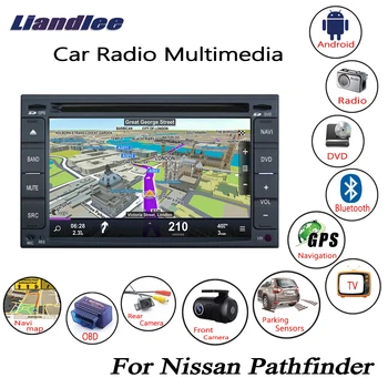 

Liandlee For Nissan Pathfinder 2006~2010 Android Car Radio CD DVD Player GPS Navi Navigation Maps Camera OBD TV HD screen Media
