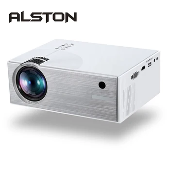

ALSTON C7 2000 Lumens LED Video Projector Portable LCD Projector For Home Cinema AV USB HDMI VGA 3D LED Beamer