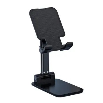 

202020 New Mobile Phone Tablet Desktop Stand Creative Folding Retractable Metal Bracket Ergonomic Design Adjustable Phone Stand