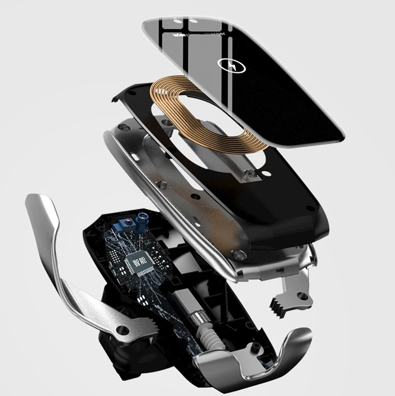 123x73x21 мм X5 smart sensor Автомобильная Беспроводная зарядка для huawei 10 Вт Беспроводное зарядное устройство для iphone Tpye-C Автомобильный держатель для Xiaomi