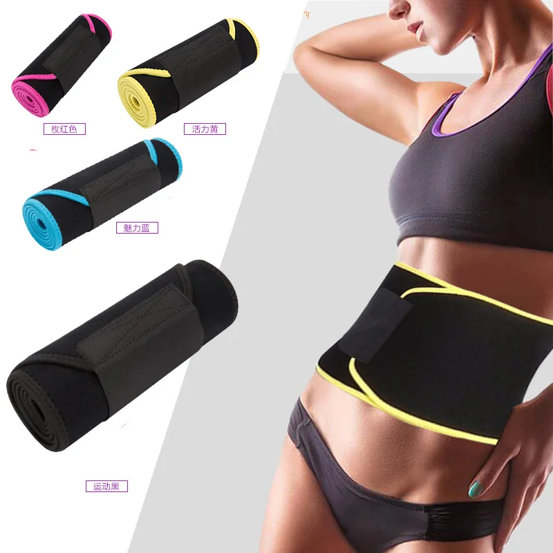 

Fitness Elasticity Waist Support Running Sport Girdle Widened Sports Waist Supporter Neoprene Waistband Customizable Advertiseme