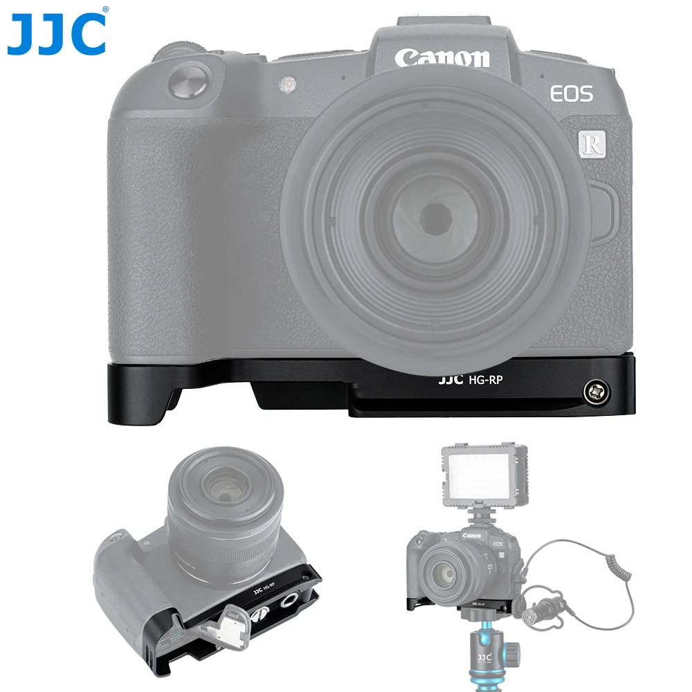 JJC Удлинитель для Canon EOSRP EOS RP держатель камеры Arca Swiss Тип быстросъемная пластина противоскользящая накладка Заменяет Canon EG-E1