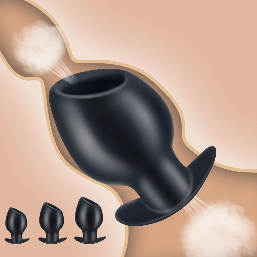 Anal Dilator Hollow Butt Plug Silicone Vaginal Speculum Adult Sex Toys Prostate Massager Anus Expander Intimate Goods For Unisex (11)