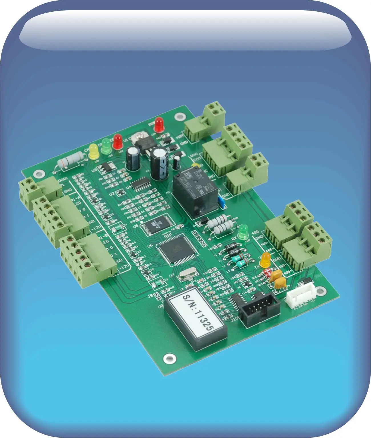 Rs485 Controllo Accessi In Rete Controller Di Controllo Accessi In Rete Controller Di Controllo Accessi A Due Vie A Una Porta 1 In 1 Out